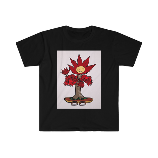 Bunton Bonsai Maple Bonsai Cartoon T-shirt