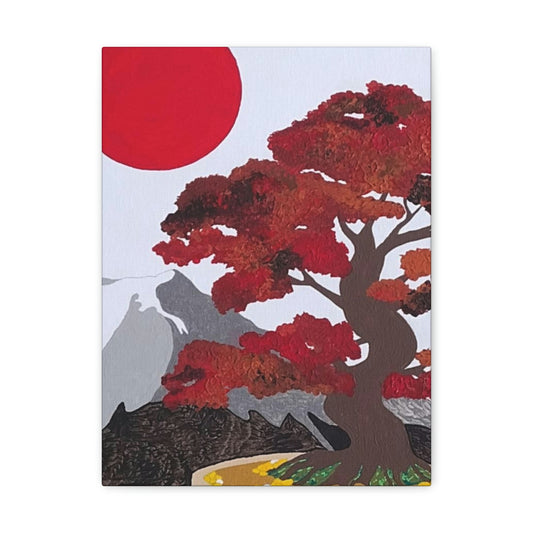 Bunton Bonsai 12" x 16" Canvas Wrap