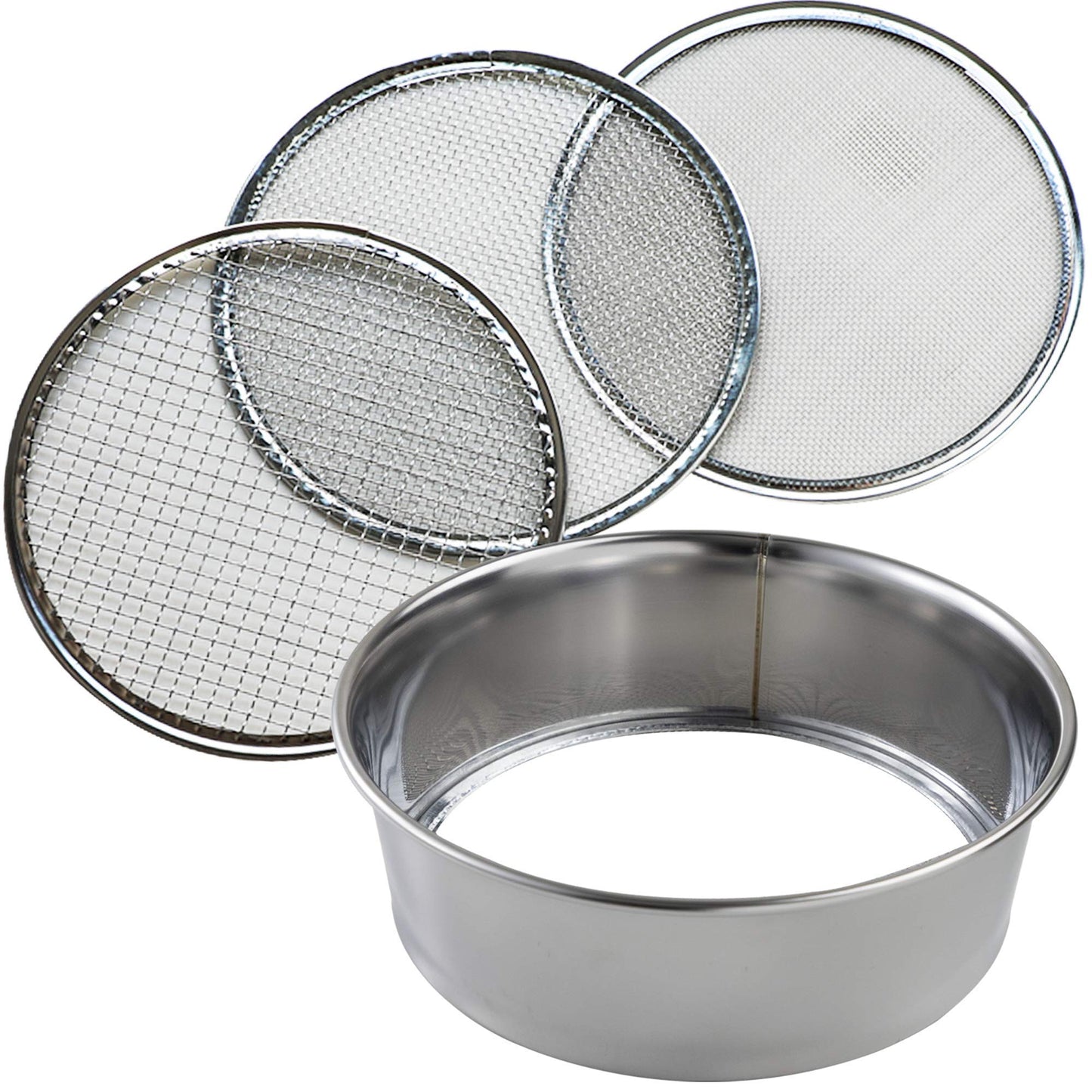 3 Piece Soil Sieve Set - Japanese