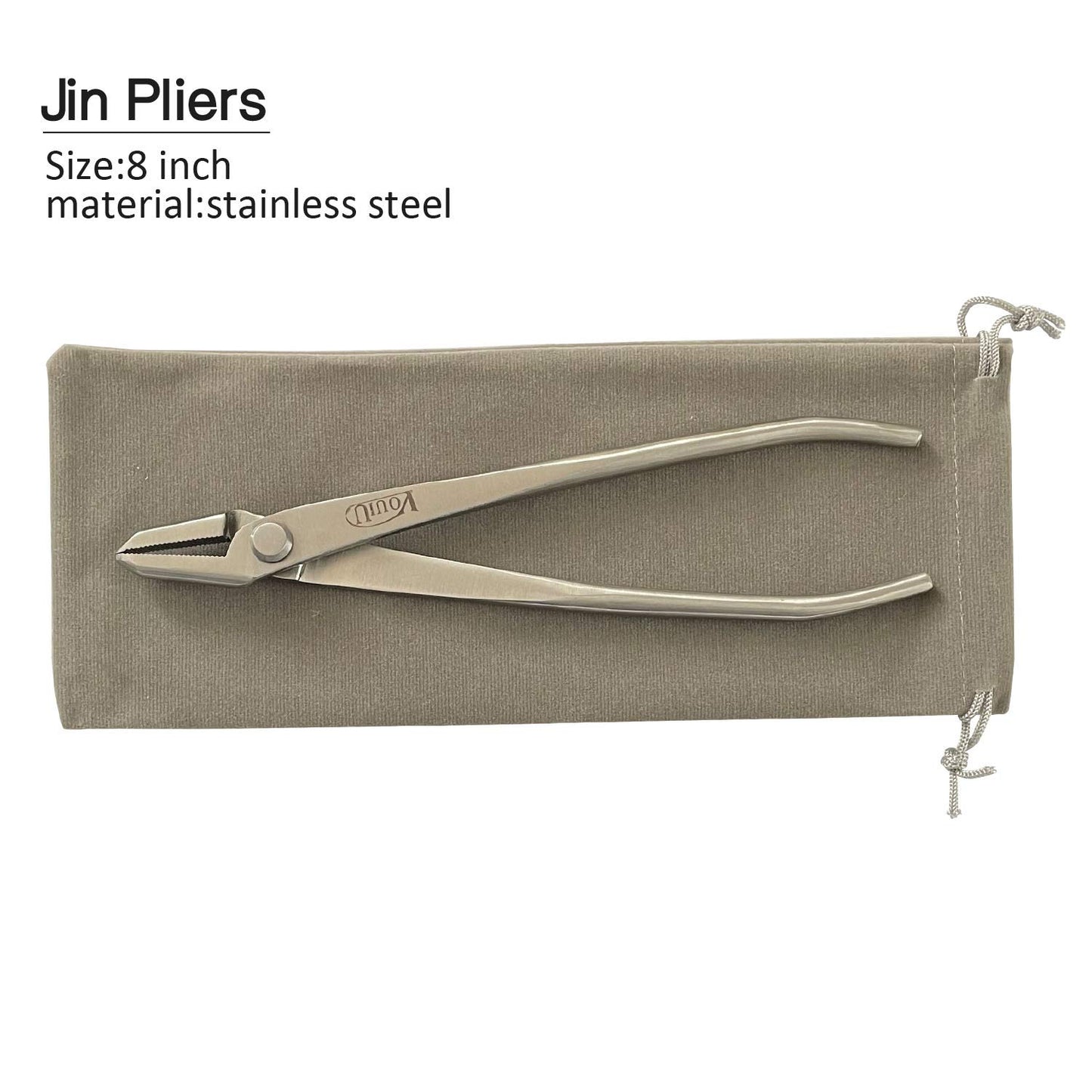 Bonsai Jin Pliers - Quality Stainless Steel - Chinese Made
